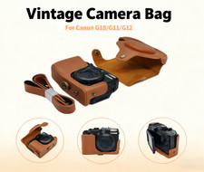 Leather Camera Bag Case Full