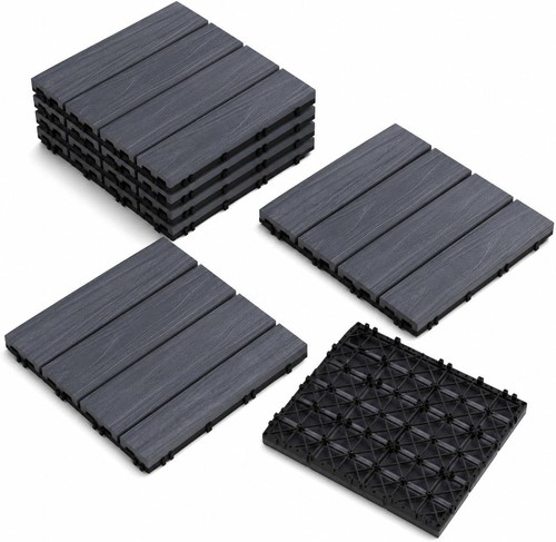 30cm wood plastic - 30×30cm, wood-plastic