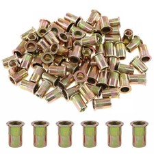 100 Pcs 5/16-18 UNC Carbon