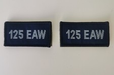 Genuine British RAF 125 EAW TRF Badges Pair Expeditionary Air Wing Patch 