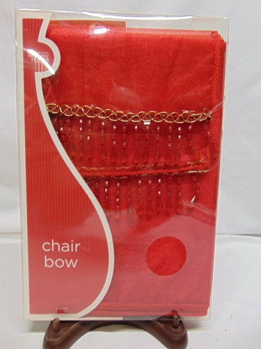 2008 red christmas - red, chair