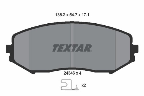 New brake pad - set,,