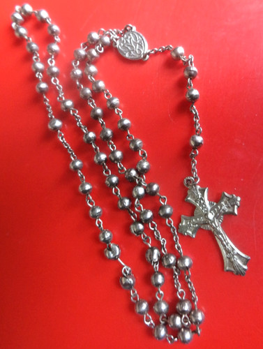 Rosary beads crucifix - beads,