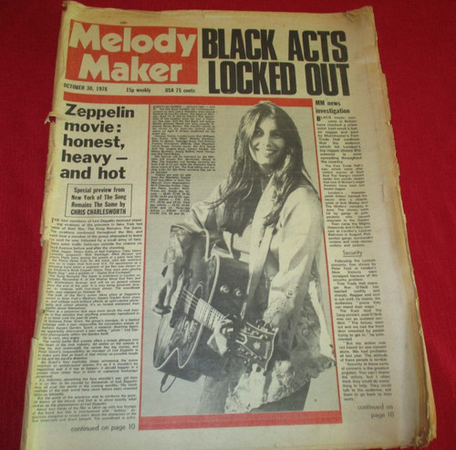 Melody maker music magazine - melody,