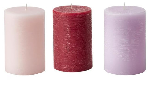 Ikea scented pillar candle - scented,