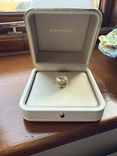 BOUCHERON-Small Mixed Gold and Diamond Quarter Classique Ring 