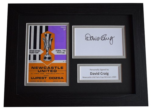 David craig signed framed - david,