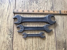 3 Vintage Jenbro Spanner’s 9/16” To 2 BA.