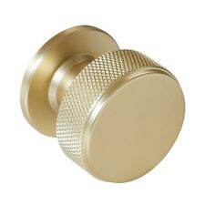 Eclipse KNURLED Cabinet Cupboard T Bar Handles & Pull Knobs in SATIN BRASS