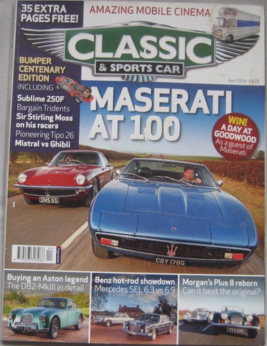 Classic sportscar april 2014 - sportscar,