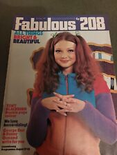 FABULOUS 208 Magazine 21 AUGUST 1971 George Best Tony Blackburn New Seekers 