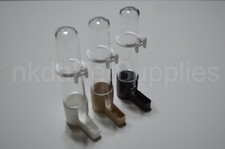 40cc/ml Bird Cage Feeder Water Drinker For Canary Finch Budgie etc