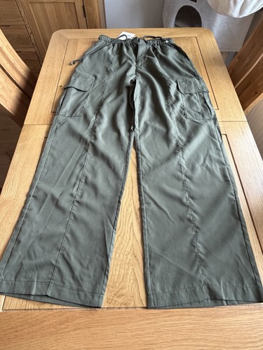 Qed london khaki wide leg - qed,