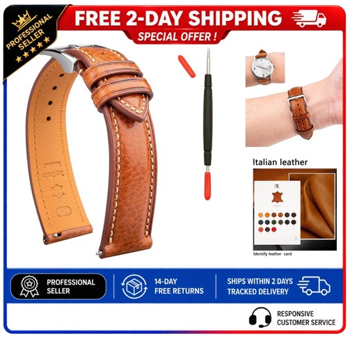 Italian leather watch - italian,