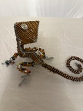 Beaded Wire Lizard Ornament