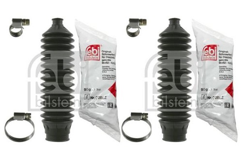 Pair steering boot gaiter - 2x,