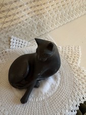 J. Pecorini Black Cat Figurine