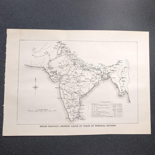 Original 1926 map indian - 1926, of