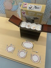 Sindy Hostess Trolley 44767 Vintage 70s Pedigree With Plates, Food And Box