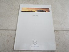 Mercedes German DE  CLK 200 230K CLK 320 430 55 AMG 1999 Fold Out Sales Brochure