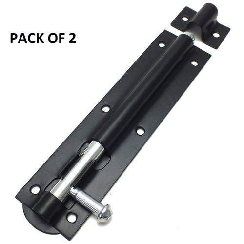 Pack black tower bolt gate - tower,