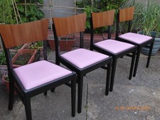 vintage dining set table black GPlan butterfly chairs Beautility style 1950s
