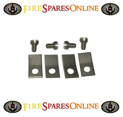 Stove glass clips x - glass, 4