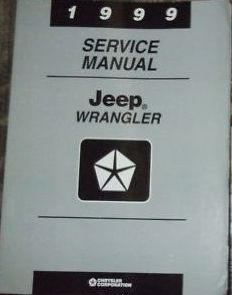 1999 jeep wrangler service - 1999,