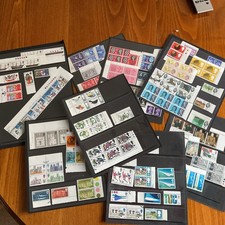 Great Britain Pre-decimal Mint Selection of stamps on 8 x Stock cards 