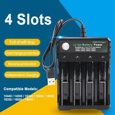 Smart Charger For 18650 3.7v