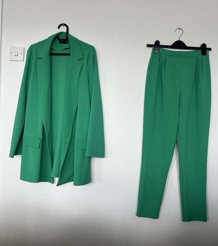 Asos design green 2pc trouser - design,