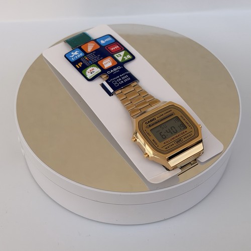 Casio gold a168 - casio, illuminator