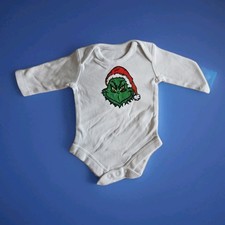 Newborn customised grinch baby - grinch,