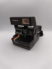 Collectable 1980s Retro Vintage Polaroid Supercolor 635 CL Instand Camera Black