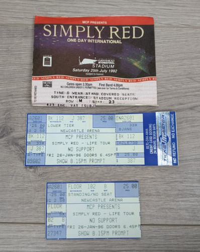 Simply red ticket stub - ticket,