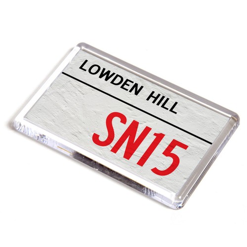 Fridge magnet lowden - lowden, hill