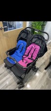 Joie Aire Twin Pink/Blue Pushchairs Double Seat Stroller