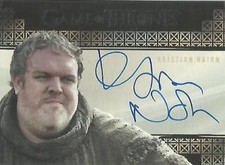 Game of Thrones Valyrian Steel: Kristian Nairn "Hodor" Autograph Card
