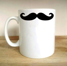 MOUSTACHE MUG FUNNY DESIGN FOR