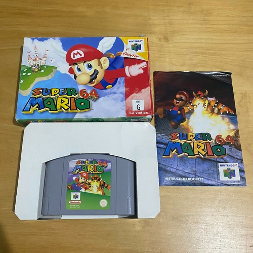 Nintendo boxed n64 super - boxed,