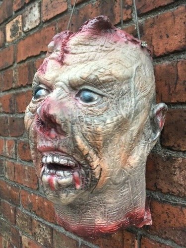 Zombie severed head latex - zombie, life