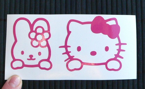 Hello kitty sticker - kitty,