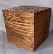 Elegant Hand Carved Rosewood