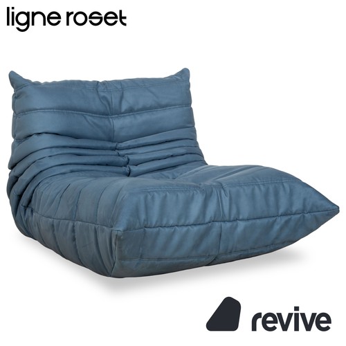 Ligne roset togo armchair blue - ligne,