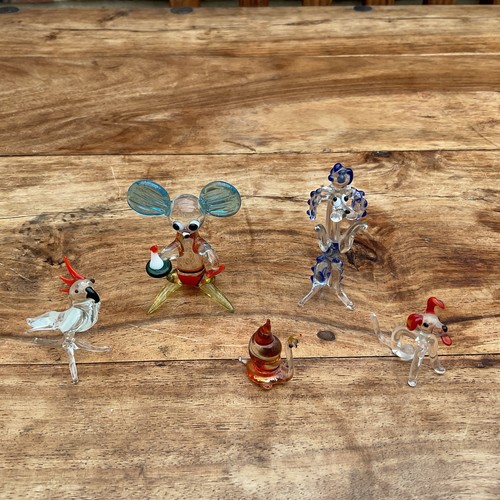 Glass animals some vintage - ,