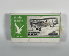 Merlin Models 1:72 De Havilland D.H.9A Kit No 18 Model Kit Boxed
