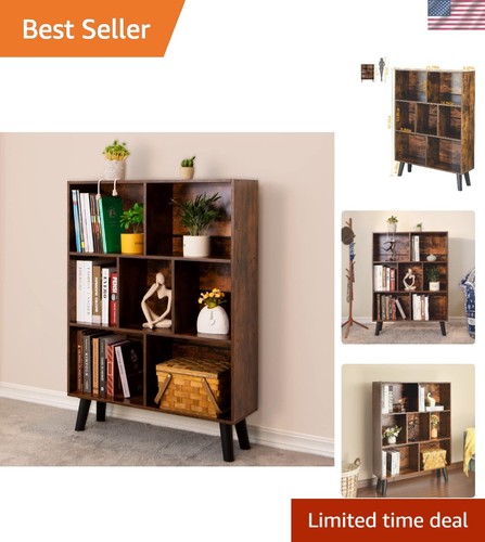 Vintage modern cube bookshelf - cube,