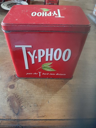 Vintage typhoo tea - tea, tin