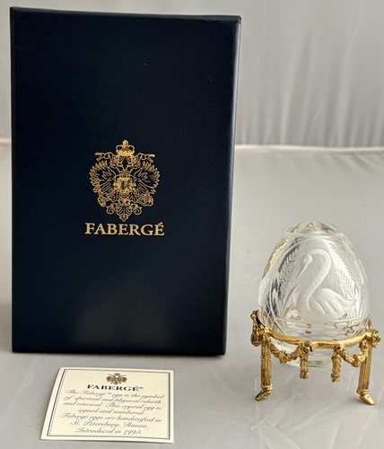 Rare faberge clear etched - rare!,