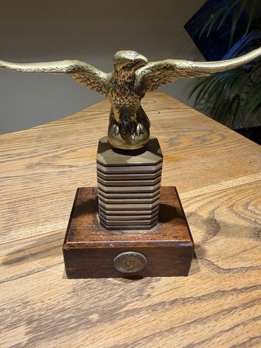 Antique brass eagle car - ,